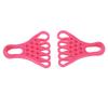 Toe Stretch Belt Pink Correction Claw Toe Stretch Straightener for Muscle Foot Relaxation