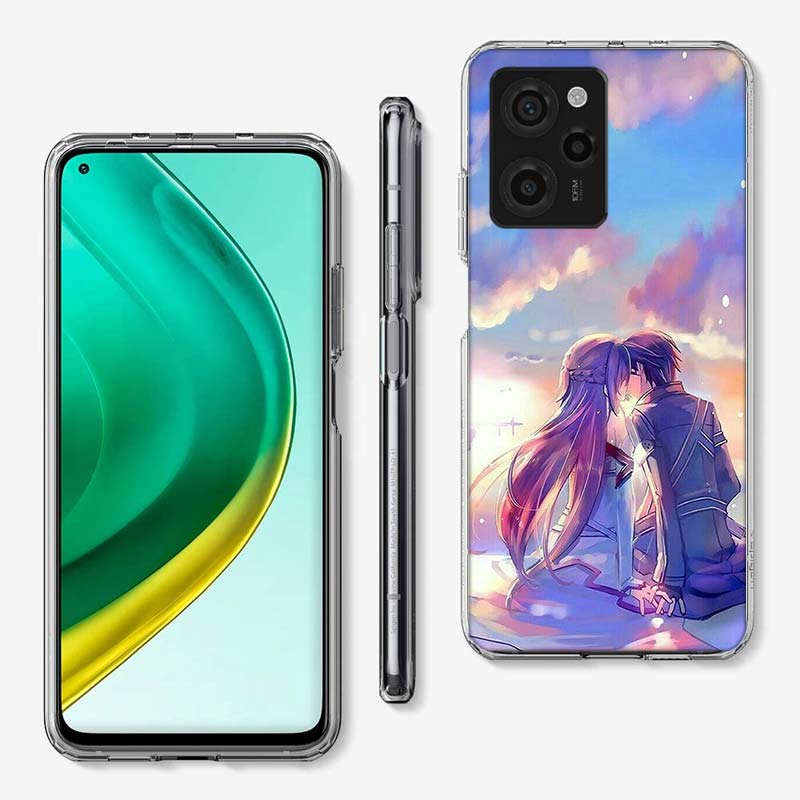 

Чехол для телефона с аниме Sword Art Online SAO для Xiaomi Poco X7 X5 X6 F6 Pro F7 Ultra M5S X3 M6 M5 X4 F4 GT Mi F5 F3 M3 Мягкий чехол из ТПУ Xiaomi Poco X7