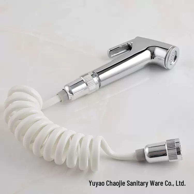 High Pressure Bidet Toilet Spray Nozzle - Bathroom Rinsing Device for Household Use