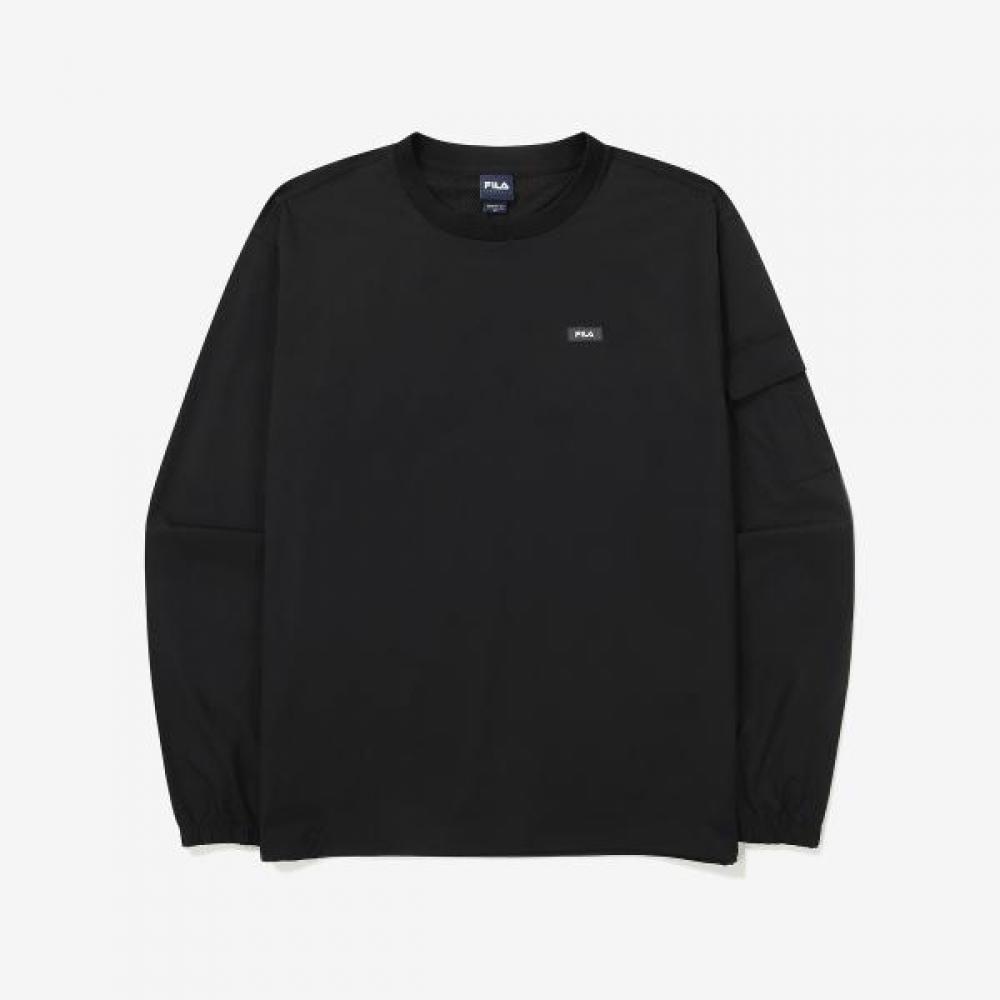 Fila Stretch Woven Pocket Sweatshirt blacks/90