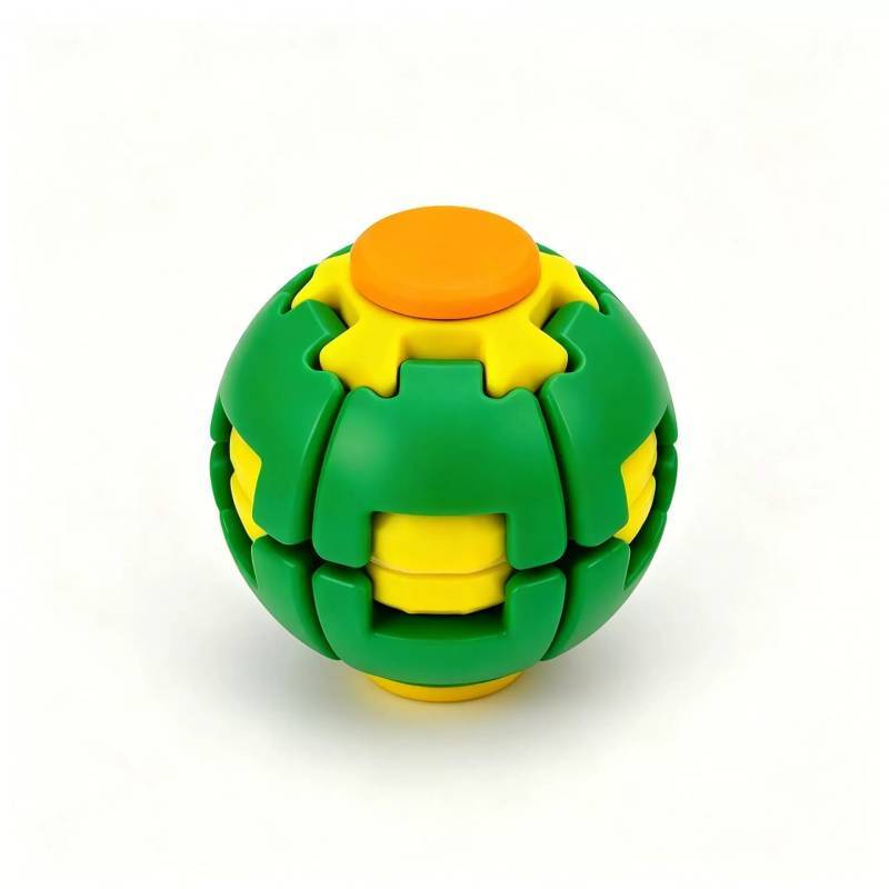 Plastic Puzzle Ball For Stress Relief And Focus Improvement In Office