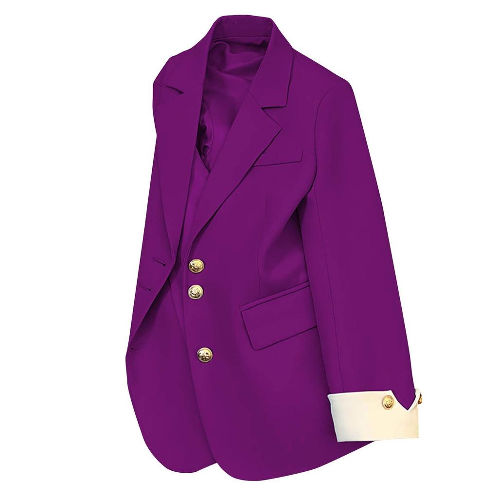 Women Top 3/4 Sleeve Casual Jacket Ladies Wear Blouse Top
