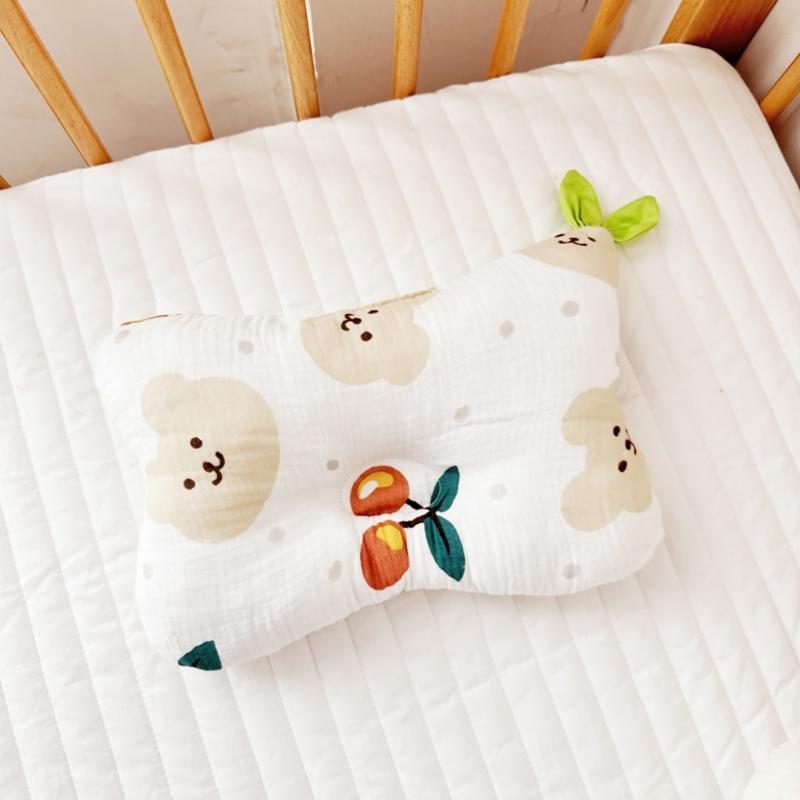 Moisture Wicking Baby Pillow Easy To Clean Baby Pillow Lovely Pattern Pillow Absorbent & Washable Pillow Comfortable