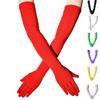 Christmas Glove for Women Banquets Party Long Sleeve Glove Elastic Driving Glove