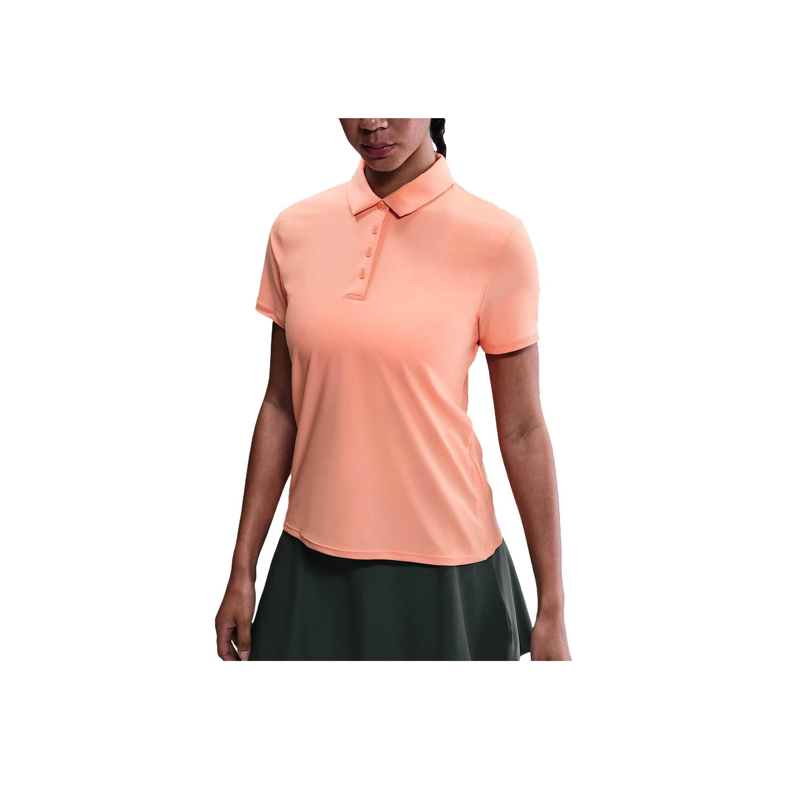 

Nike Victory Fashion Comfortable Soft Short Sleeve Polo Shirt Women tops Orange FQ1575-844 S