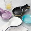 Soporte para Cuchara Grande de Cerámica Soporte para Cuchara Resistente al Calor Soporte para Cuchara de Cocina Soporte para Cuchara de Café Apto para Lavavajillas Soporte para Cuchara de Cerámica