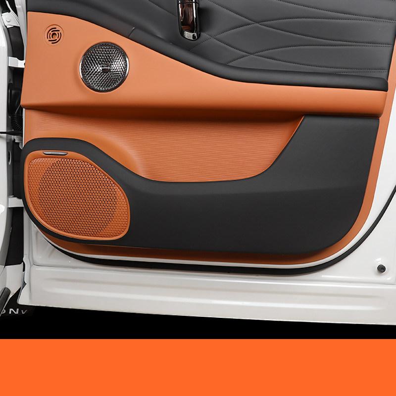 For GAC AION V 2025-2026 Door Kickpad Interior Door Panel Protective Sticker Automobile Modification Supplies Dirt-resistant