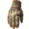Outdoor multifunctional tactical gloves touch screen motorcycle riding warm windproof waterproof camouflage sports training gloves