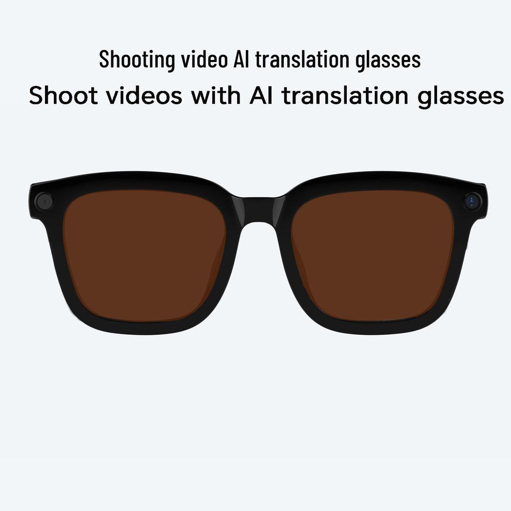 High-Definition AI Camera Glasses with 8MP Video, Image Recognition, Translation & Photography Features