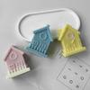 Candle Mold Silicone Craft Moulds House Shape Perfect Gift for Hand-Making Lover