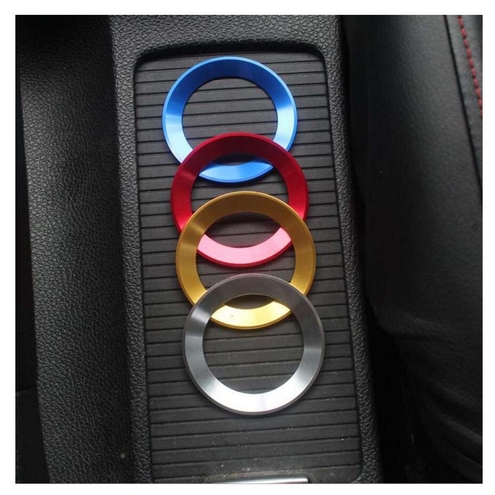 Impeccable Finish Aluminum Alloy Steering For Wheel Emblem Decorative Ring Add a Distinctive Touch to Your For W
