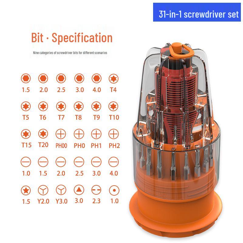 128-in-1 Multifunktionales Elektrisches Schraubendreher-Set für Handy-Reparatur