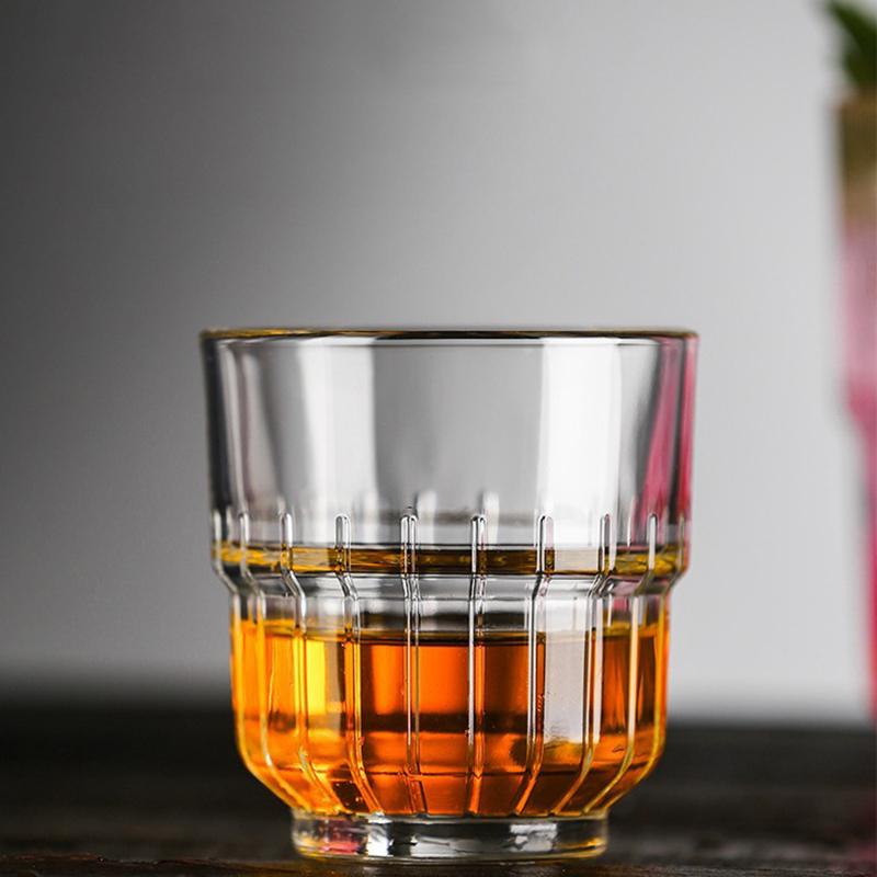 6oz 175ml Creative Italian Espresso Cup Transparent Beverage Mug Party Gift Liquor Spirits Vodka Cups Latte Glasses for Drinks