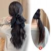 Synthetisches langes lockiges Haarband Schleifen-Haarband Haarspange Natürliches Haarteil Flauschige Perücken-Extensions Haarteile für Damen