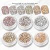 Nagelglitzerpulver, Strasssteine, Pailletten, DIY-Nagelkunst, gemischte Größen, Nageldekoration, Maniküre, Glitzerflocken, Nagelzubehör