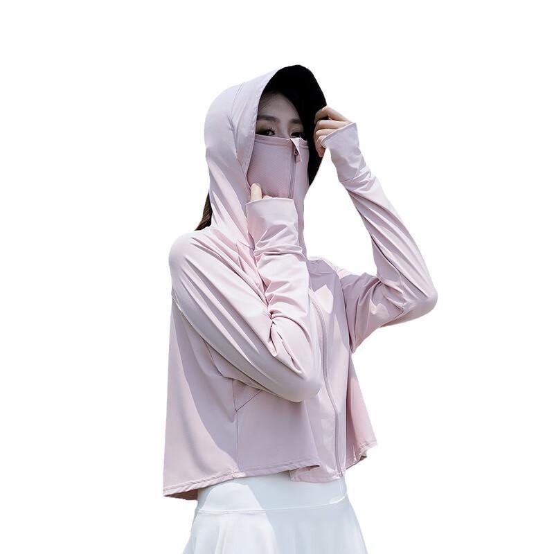 Women's Hooded Ice Silk Sun Protection Jacket