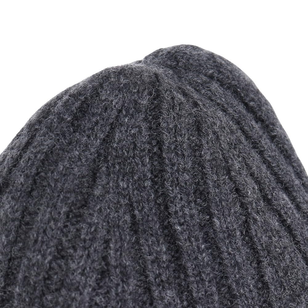THE NORTH FACE Radial Wool Beanie (Unisex Knit Cap / KODENSHI Lining / Mixed Charcoal) Free / Head 56.5–59.5 cm