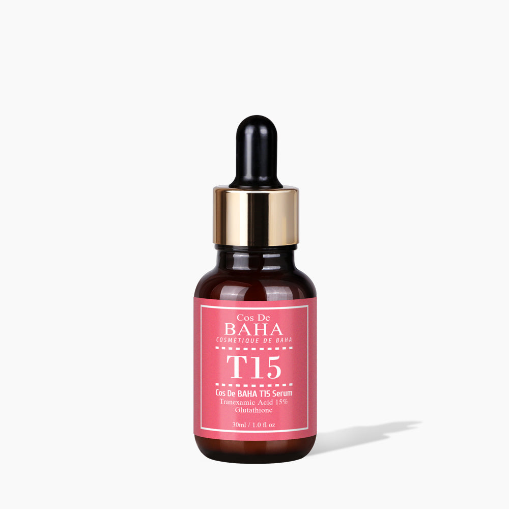 [Cos De BAHA] Tranexamic Acid 15% Glutathione Hyaluronic Acid Serum (30ml) - [K-BEAUTY] Viral Dark Spot Brightening 30ml