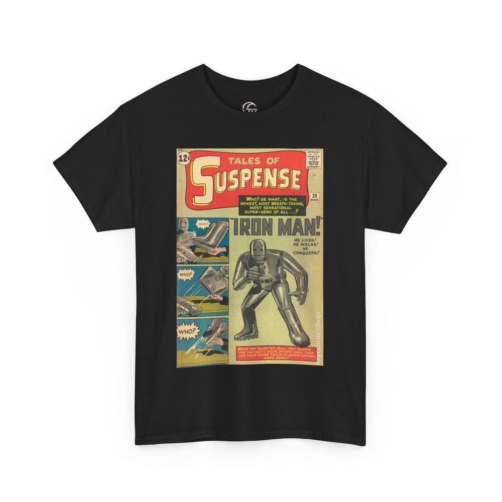 Tales Of Suspense 39 Vintage Comic Book TShirt Iron Man Is Born Comic Book Tee Unisex T-Shirt S