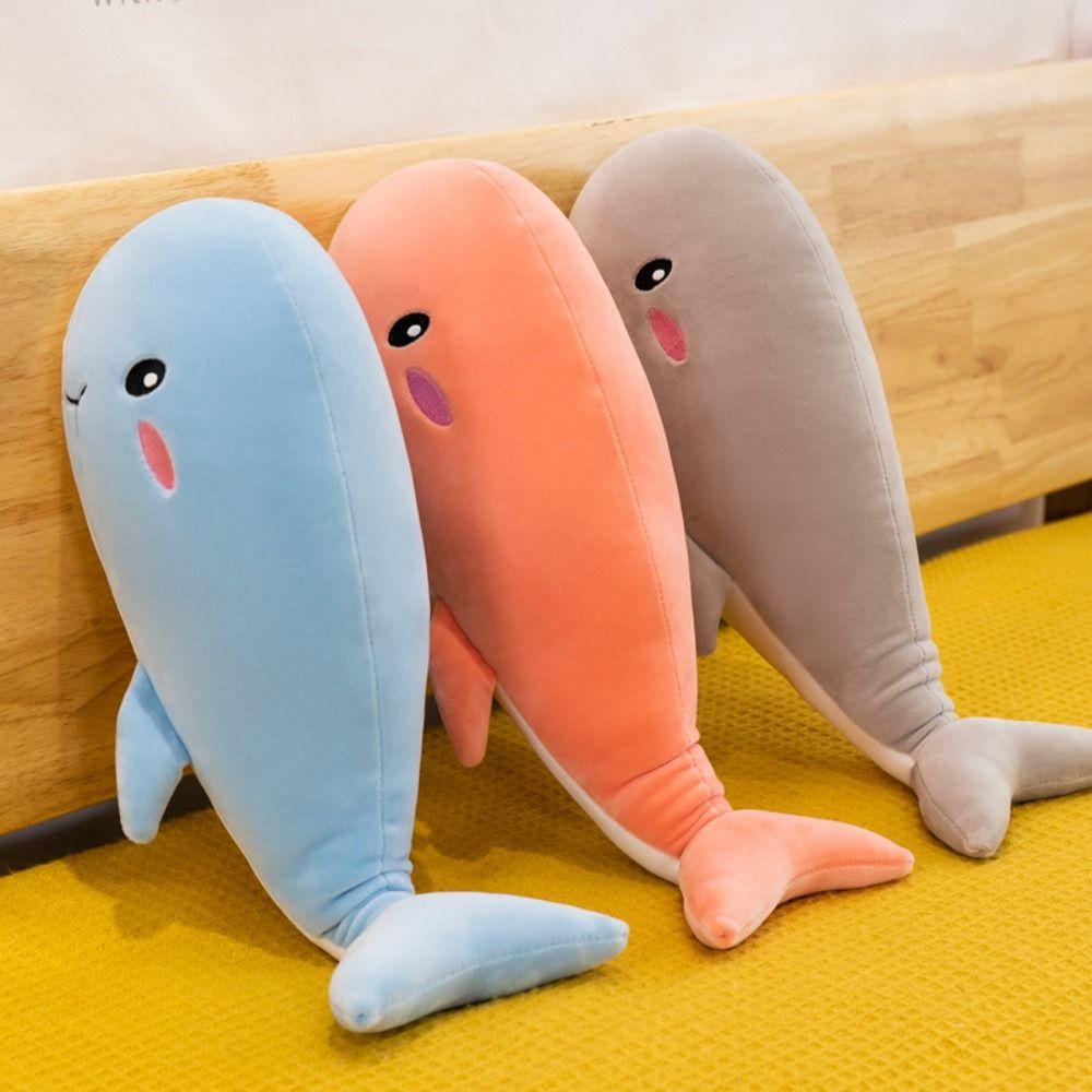 Sea Animals Kids Toys Whale Stuffed Toys Whale Plush Toy Stuffed Animal Doll Whale Pillow Cushion