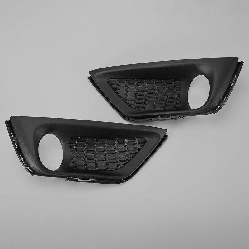 53224456 5US54RXFAB 1 Pair Front Bumper Fog Lamp Light Cover Trim Bezel 53224457 5US55RXFAB Fit for Jeep Compass 2017 2018-
