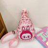 1Pc Casual  Handbag Gifts For Boys Girls  Children'S Chest Bags Monsters Doll Cute Shoulder Bag Portable Satchel