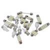 LED Interior Light Parts T10 White 20 Pcs 31mm 42mm