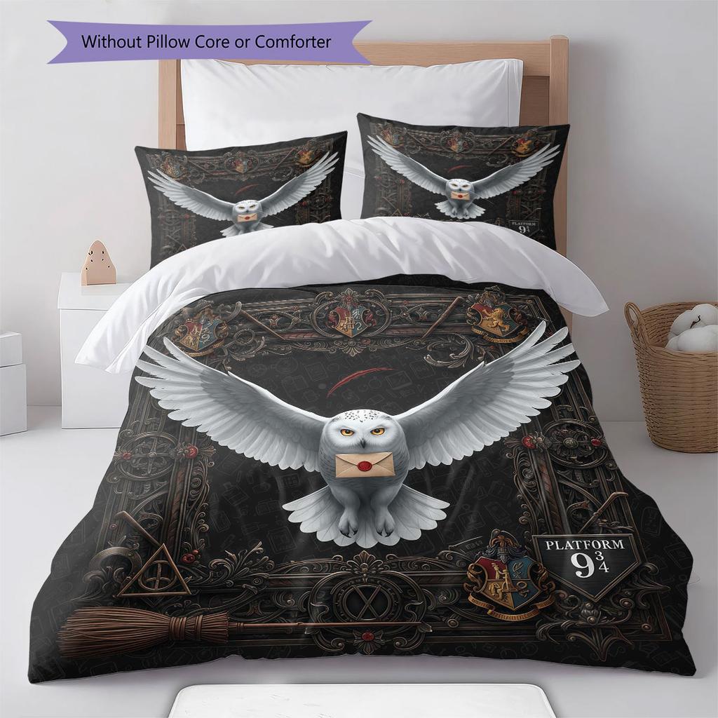 Hathaway Pattern Bedding Quilt Set Quilt Cover Pillowcase Home Decoration Birthday Gift (1 * duvet cover + 2 * pillowcase, without core)