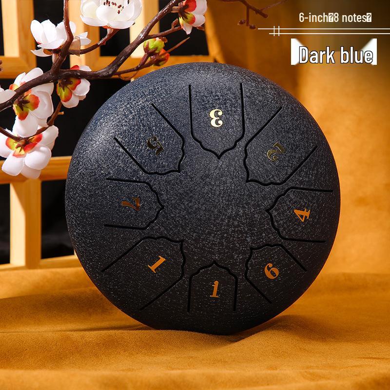 

Эфирный стальной язычковый барабан: 6-14 дюймовый Санскритский Хэндпан для Взрослых и Начинающих 12-inch 13-tone