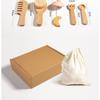 Wooden Pretend Plays Girls Toys Kitchen Game Simulated Makeup Play House Afternoon Tea Playset Cuting Food Educational Toys Gift