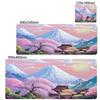 Pink Sakura Anime Mousepad Landscape Gaming Mouse Pad Xxl Mouse Mat Big Carpets Pc Computer Accessories Stitch Stuff Deskmat Rug