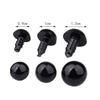 100pcs 6mm Black Doll Eyes - DIY Art Accessories