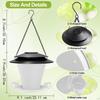 Outside Hanging Solar Bird Feeder, Birdfeeder Waterproof Practical Multifunctional Garden Decor for