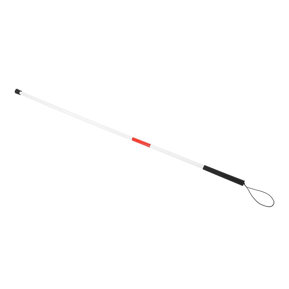 Folding Foldable Reflective Cane Crutch Portable Anti-Shock Guide Walking Stick for The Blind