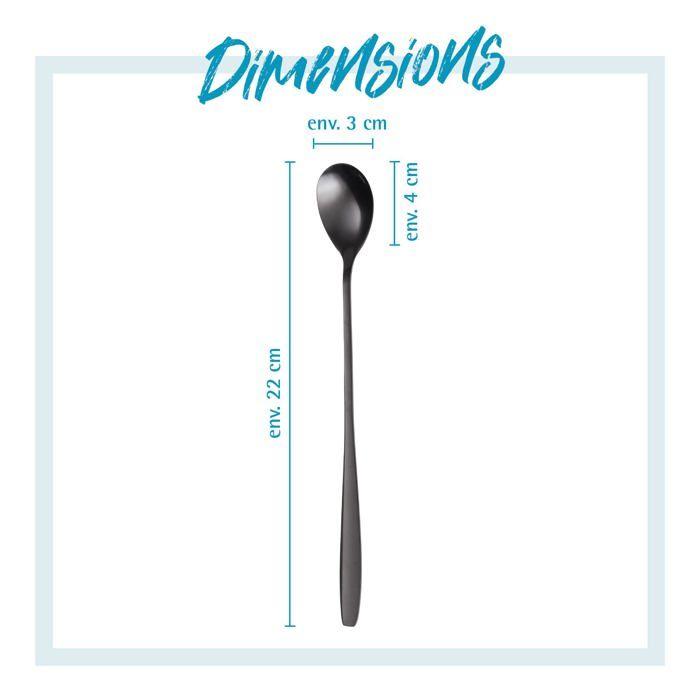 Cuillère de table - Grawe - Konigstein - Lot de 6 - Acier inoxydable - Passe au lave-vaisselle