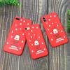 Shockproof Back Cover Christmas Soft TPU Phone Case For iPhone 5s SE 6s 7 8 Plus Xs Max Xr