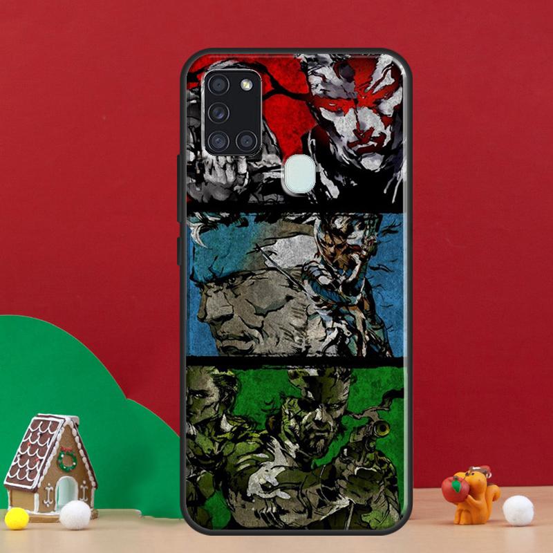 Metal Gear Solid Cover For Samsung Galaxy A54 A34 A14 A32 A12 A22 A52 A72 A13 A33 A53 A50 A52S A51 A71 Back Case