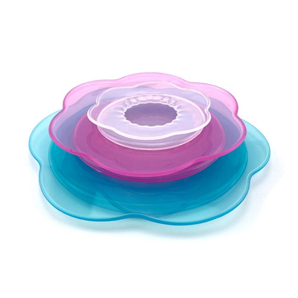 1/3Pcs Food Grade Microwave Food Cover Silicone Reusable Elastic Bowl Covers Refrigerator Accessories Durable