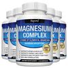 Capsule Complesse di Magnesio: Contiene glicinato di magnesio e malato di magnesio per un assorbimento e un utilizzo massimizzati.
