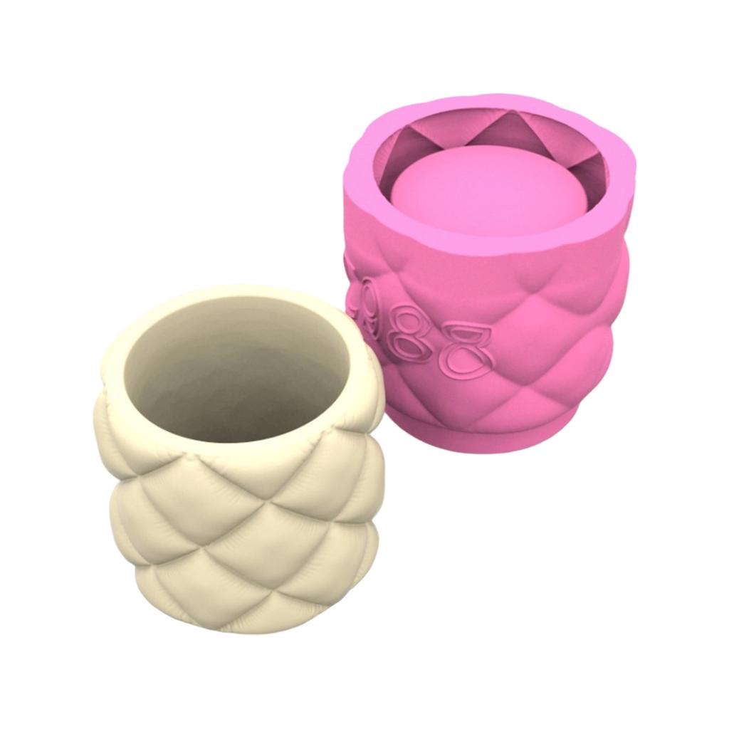 Multipurpose Silicone Mould for Plant Pot Sofa Texture Succulent Planter Mould Easy Demoulding Pen Holder Craft Tool