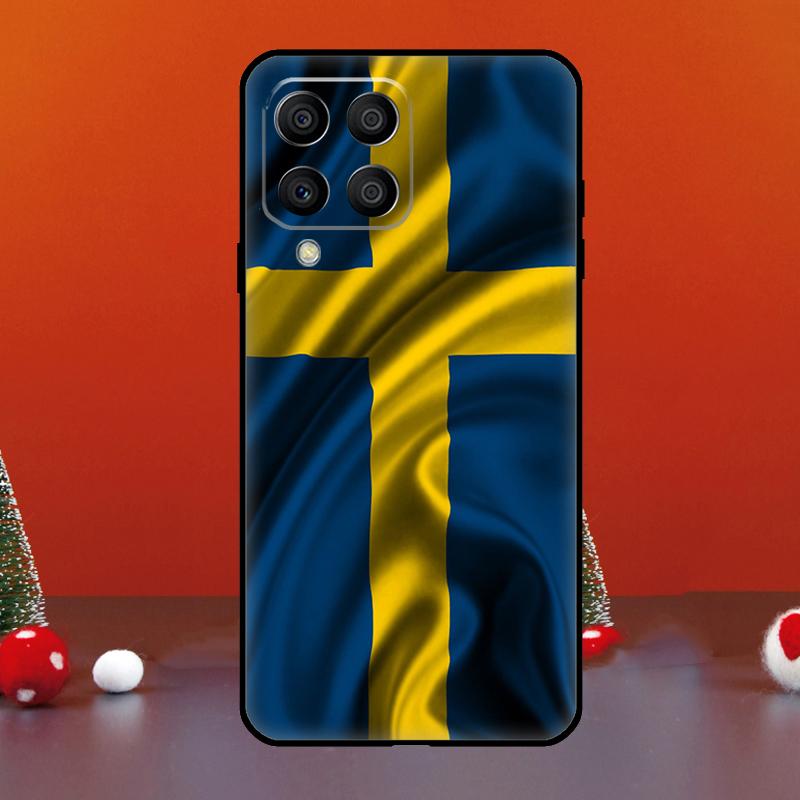 

Флаг Швеции Для Samsung Galaxy M33 M13 M35 M53 M11 M21 M31 M55 M15 M14 M34 M54 M12 M32 M52 M06 M16 Чехол Samsung M12