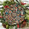Traditional Russian Tin Art Paintings Unique Gift Folk Art Collection Home Decor