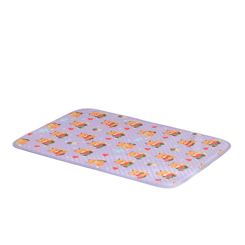 Heat Relief Cool Pet Mat Soft Ice Sleeping Pad Breathable Cushion for Dogs Cats Indoor Home Car Outdoor Daily Use