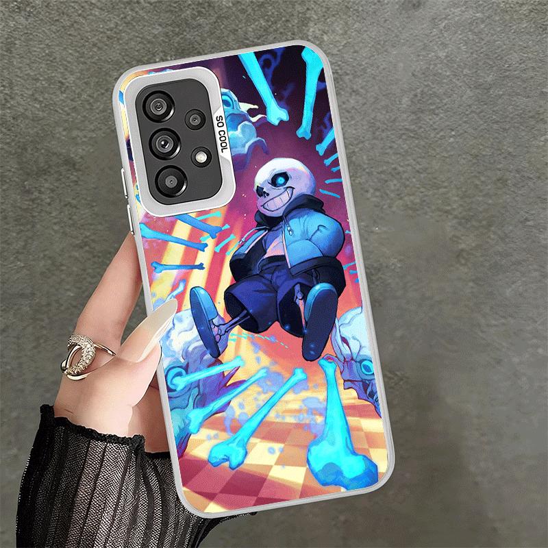 U-Undertale S-Sans Shockproof Phone Case for Samsung A17 A16 A15 A14 A37 A57 A36 A56 A26 A35 A55 A25 A34 A54 A24 A13 A23 A33 A53