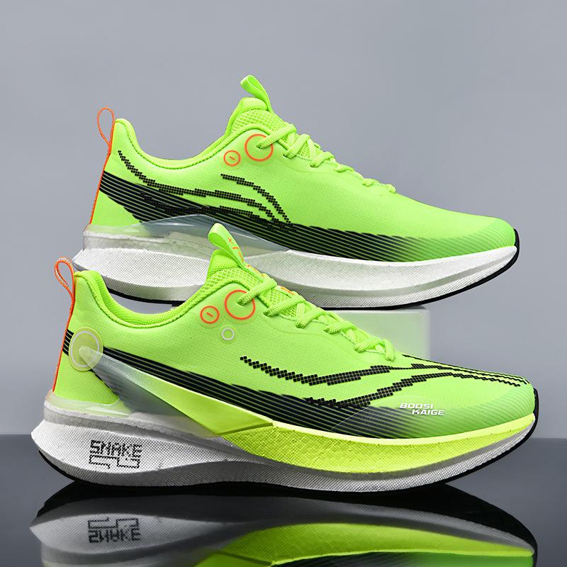 Running Shoes Men's Red Rabbit 8pro New Ultra-light Carbon Board Professional Air Cushion Racing Sports Training Sports Running Shoes Shock Absorption