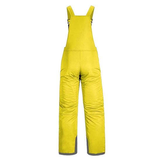 Dámská nepromokavá zateplená lyžařská kombinéza Zimní snowboardové kalhoty kombinéza Snowsuit s nastavitelným popruhem přes rameno