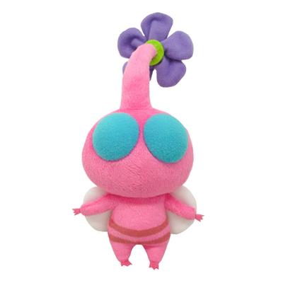 Sanei Boeki Pikmin COLLECTION ALL STAR Peluche, Pikmin à plumes, L8 x P9 x H14cm, PK05