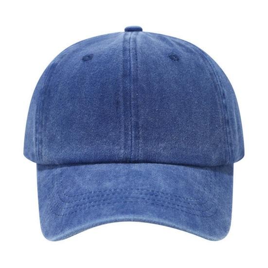Baseballpet Zachte Top Verstelbare Gesp Gewassen Verweerd Zon Hoed Retro Straatstijl Mannen Vrouwen Baseballpet