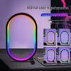 RGB Ambient Light Ring: Creative Decorative Lamp for Desktop or Bedside, Perfect for Night Light and E-sports Setup.