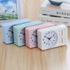 Student Quartz Alarm Clock With Silent Sweep Movement For Study Desk And Bedroom Use